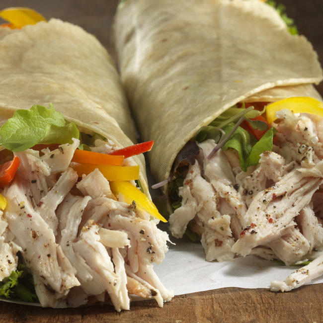 Pulled Chicken Wraps Image