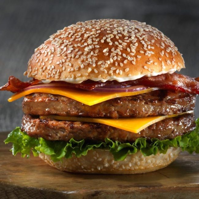 Angus Double Patty Hamburger image