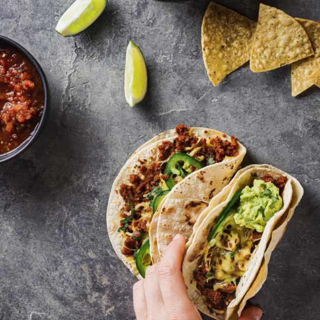 Field Roast Chipotle Crumble Tacos Image