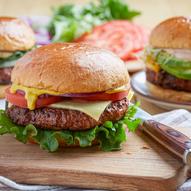 Plate Multiple Burgers image