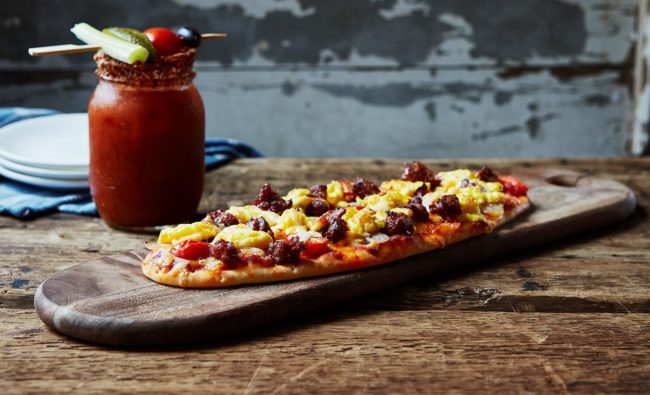 RWA Fast Scratch Chorizo Breakfast Pizza Image