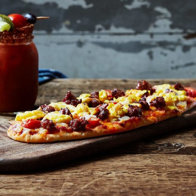 RWA Fast Scratch Chorizo Breakfast Pizza Image